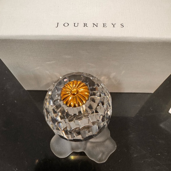 Swarovski Journeys Crystal Gold Hot Air Balloon Retired Crystal Memories 220 504 - Picture 14 of 16